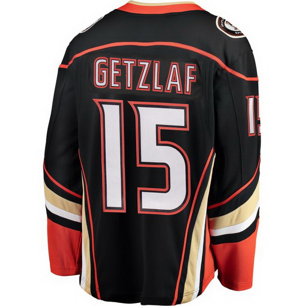 Ryan Getzlaf Home #15 Black Men's Hockey Jersey