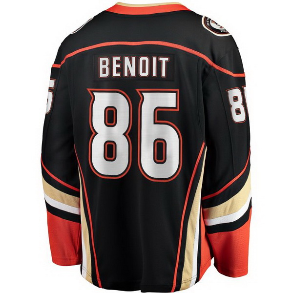 Simon Benoit Home #86 Black Men's Hockey Jersey