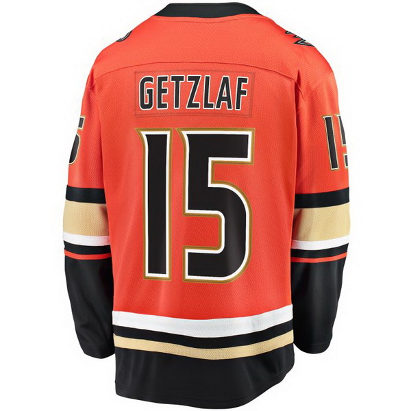 Ryan Getzlaf Alternate #15 Orange Men's Hockey Jersey