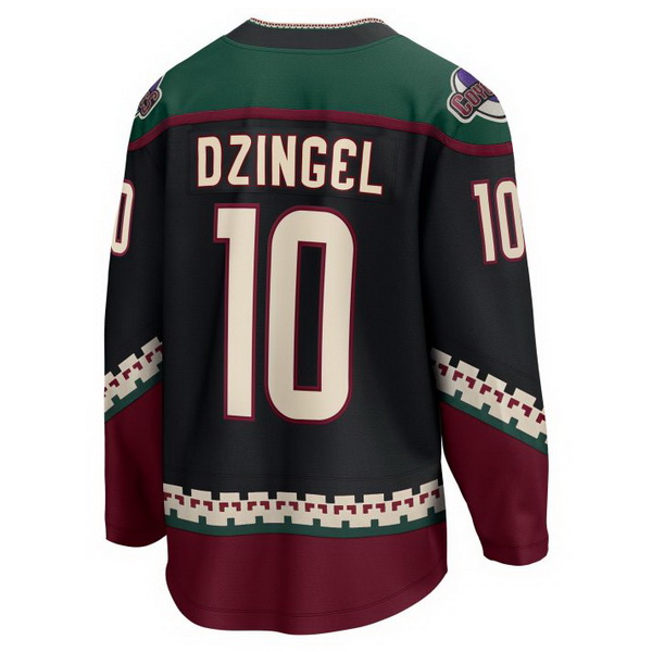 Ryan Dzingel Home #10 Black Men's Hockey Jersey