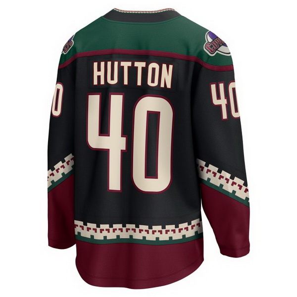 Carter Hutton Home #40 Black Men's Hockey Jersey