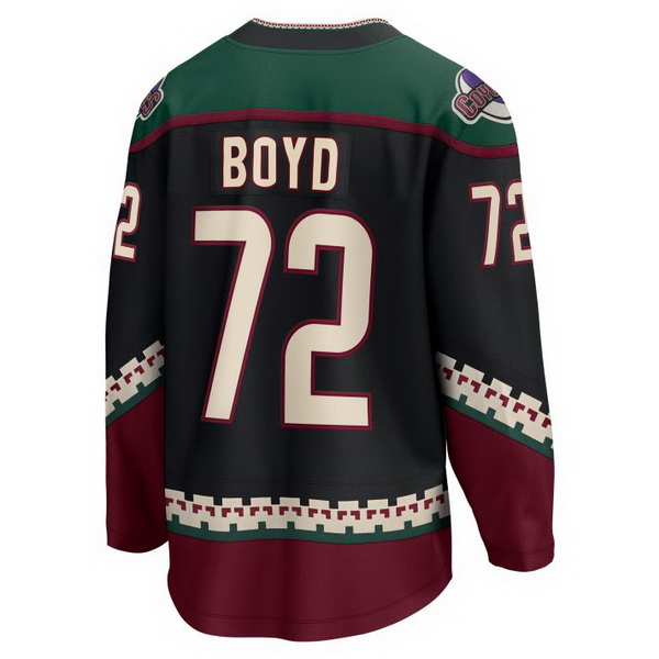 Travis Boyd Home #72 Black Men's Hockey Jersey