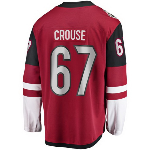 Lawson Crouse Home #67 Red Men's Hockey Jersey