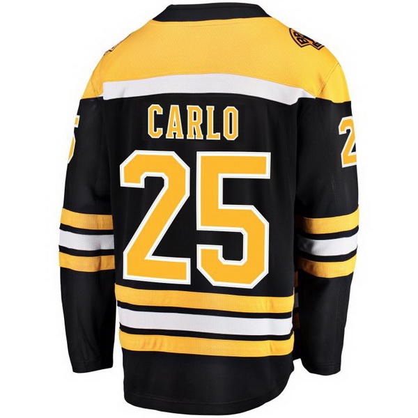 Brandon Carlo Home #25 Black Men's Hockey Jersey