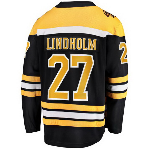 Hampus Lindholm Home #27 Black Men's Hockey Jersey