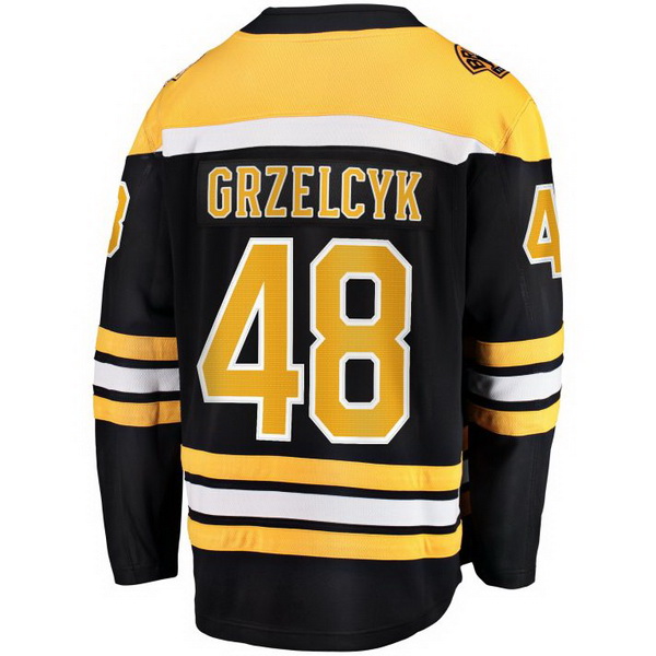 Matt Grzelcyk Home #48 Black Men's Hockey Jersey