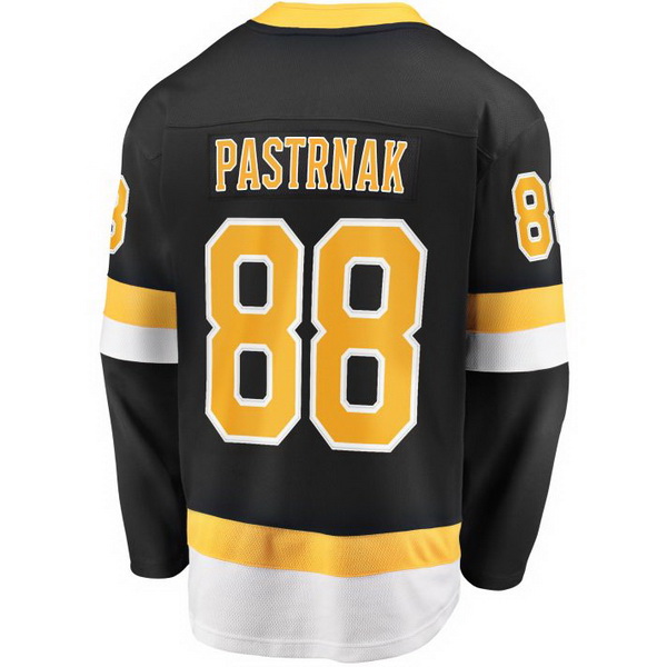 David Pastrnak Alternate #88 Black Men's Hockey Jersey