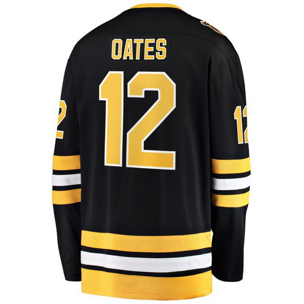 Adam Oates Home #12 Black Men's Vintage Hockey Jersey