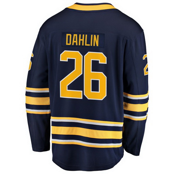 Rasmus Dahlin Home #26 Navy Men's Hockey Jersey