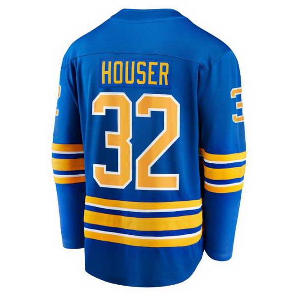 Michael Houser Home #32 Royal Men's Hockey Jersey