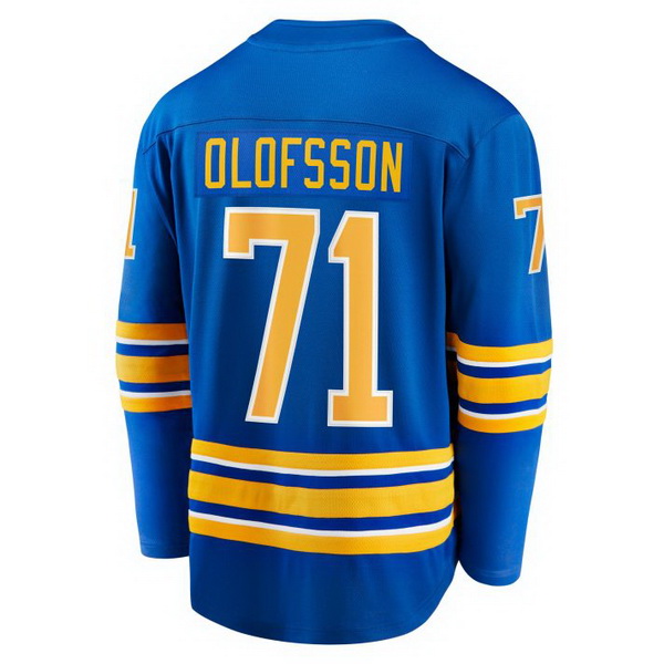 Victor Olofsson Home #71 Royal Men's Hockey Jersey