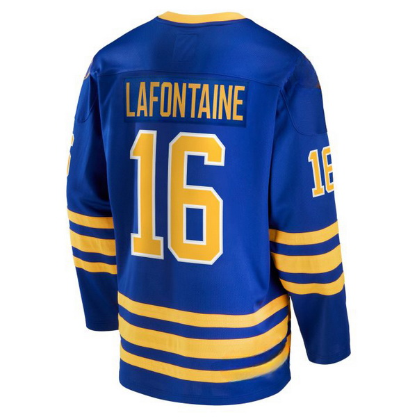 Pat Lafontaine Home #16 Royal Men's Hockey Jersey