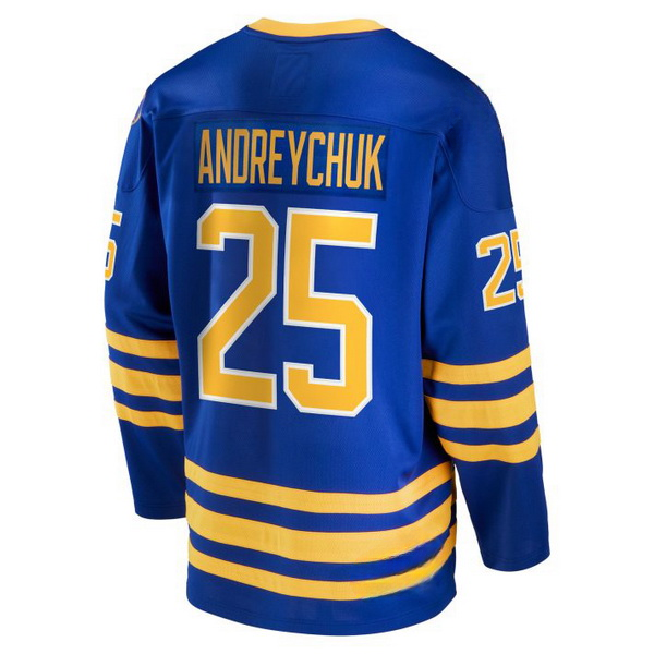 Dave Andreychuk Home #25 Royal Men's Hockey Jersey