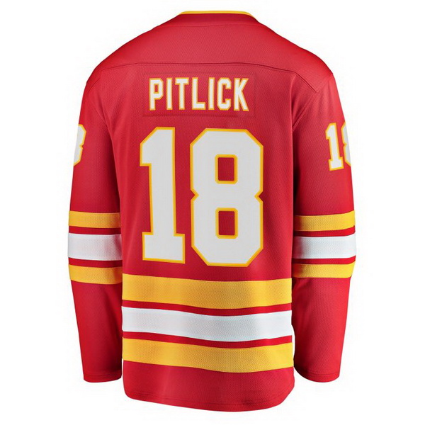 Tyler Pitlick Home #18 Red Men's Hockey Jersey