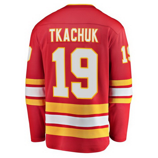 Matthew Tkachuk #19 Home Red Men's Hockey Jersey