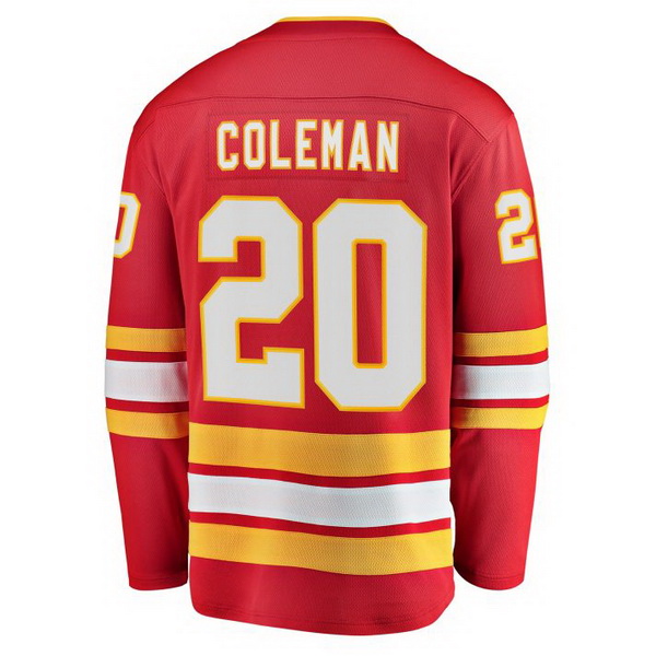 Blake Coleman Home #20 Red Men's Hockey Jersey