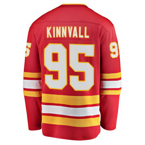 Johannes Kinnvall Home #95 Red Men's Hockey Jersey