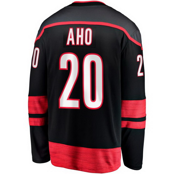 Sebastian Aho Alternate #20 Black Men's Hockey Jersey