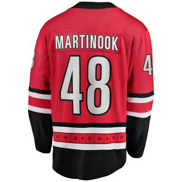 Jordan Martinook Home #48 Red Men's Hockey Jersey