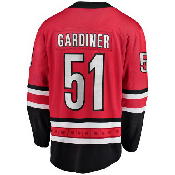 Jake Gardiner Home #51 Red Men's Hockey Jersey