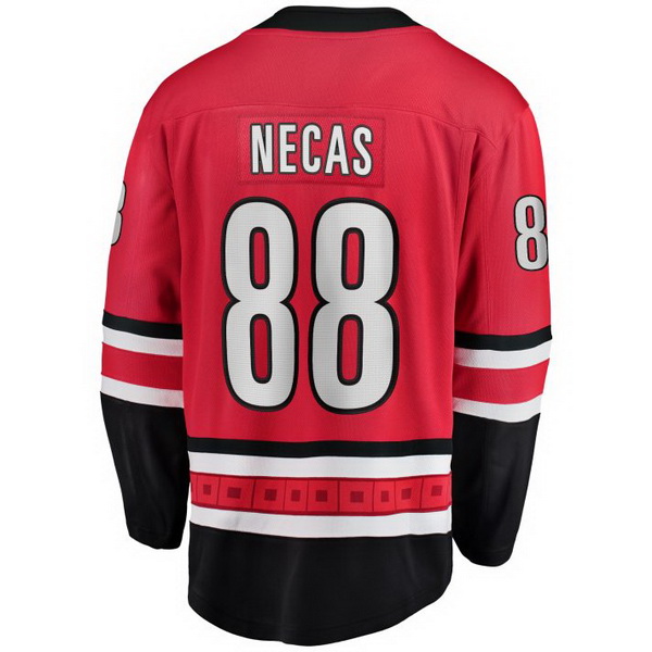 Martin Necas Home #88 Red Men's Hockey Jersey