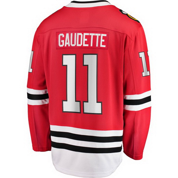 Adam Gaudette Home #11 Red Men's Hockey Jersey