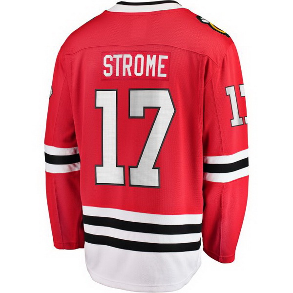 Dylan Strome Home #17 Red Men's Hockey Jersey