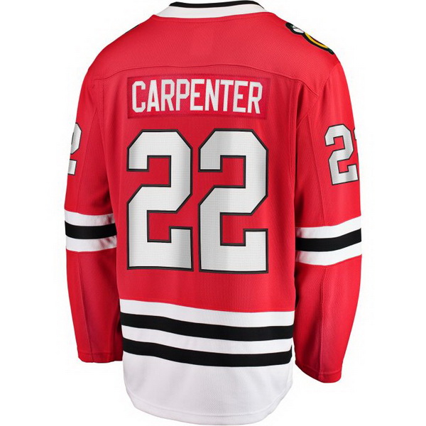 Ryan Carpenter Home #22 Red Men's Hockey Jersey