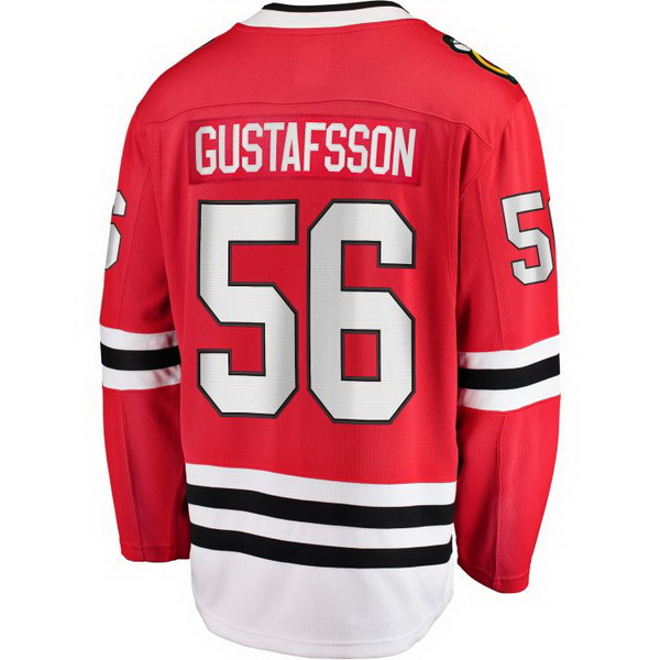 Erik Gustafsson #56 Red Home Men's Hockey Jersey