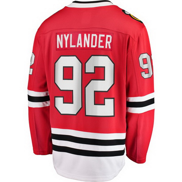 Alex Nylander Home #92 Red Men's Hockey Jersey