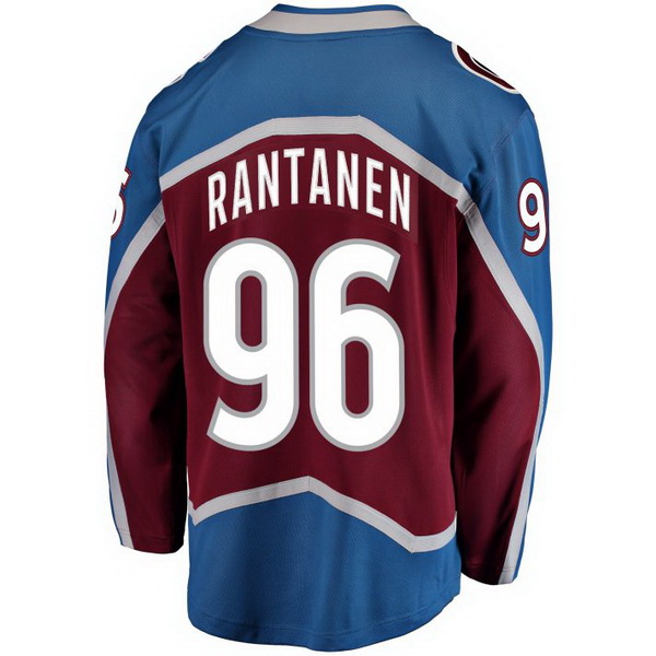 Mikko Rantanen Home #96 Burgundy Men's Hockey Jersey