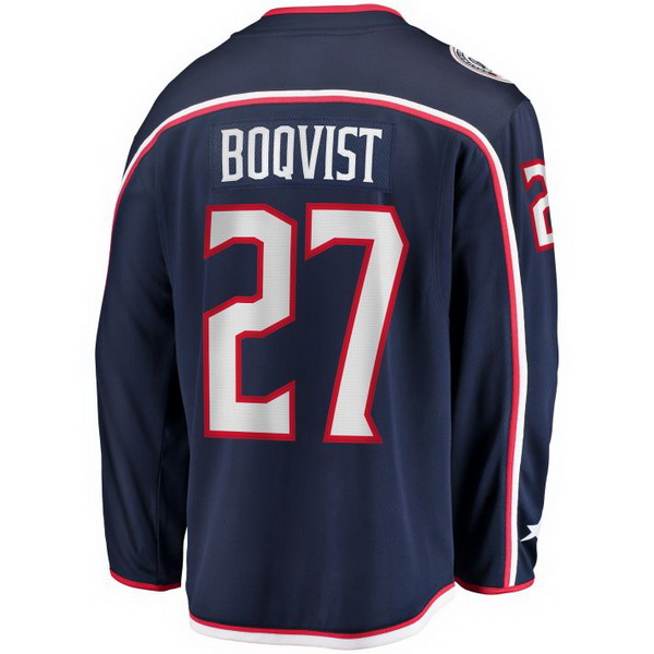 Adam Boqvist Home #27 Navy Men's Hockey Jersey