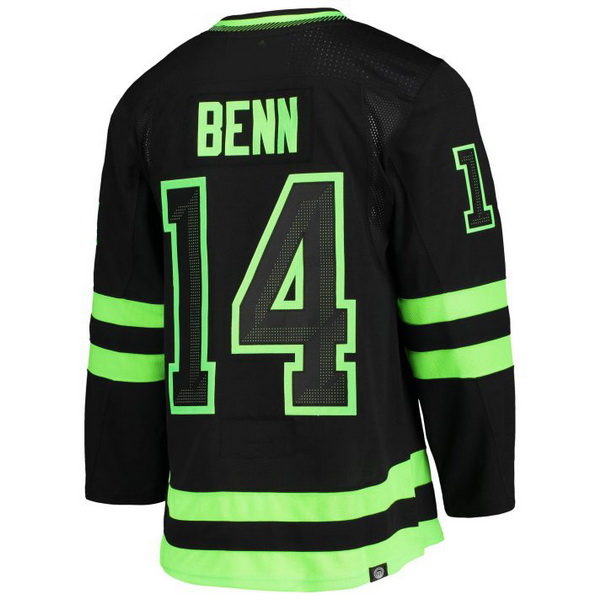 Jamie Benn Alternate #14 Black Men's Hockey Jersey