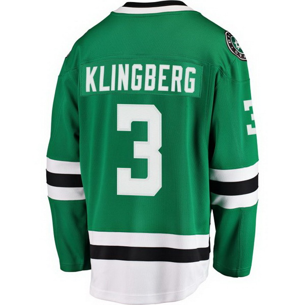 John Klingberg Home #3 Green Men's Hockey Jersey