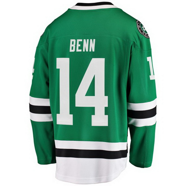 Jamie Benn Home #14 Green Men's Hockey Jersey