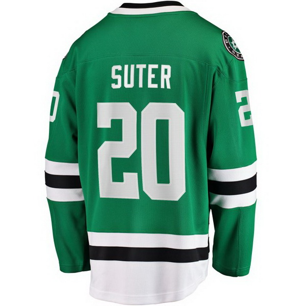 Ryan Suter Home #20 Green Men's Hockey Jersey