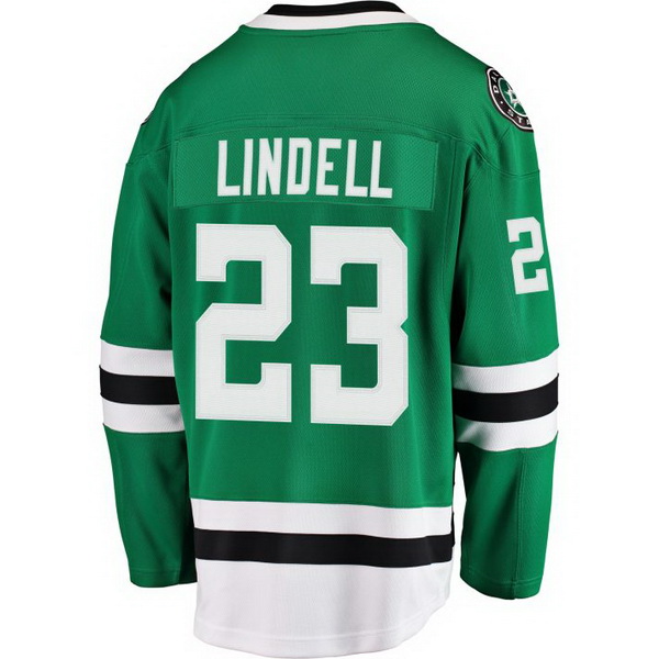 Esa Lindell Home #23 Green Men's Hockey Jersey