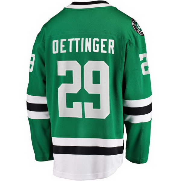 Jake Oettinger Home #29 Green Men's Hockey Jersey