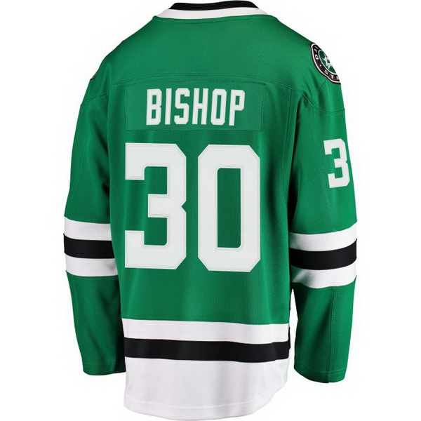 Ben Bishop Home #30 Green Men's Hockey Jersey