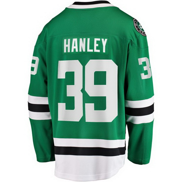 Joel Hanley Home #39 Green Men's Hockey Jersey