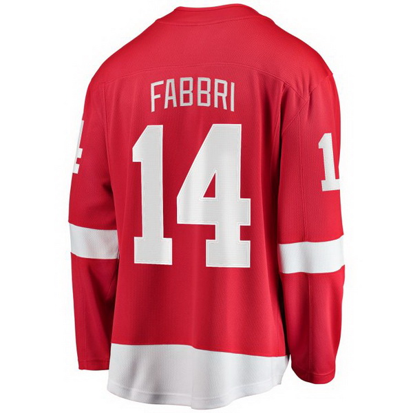 Robby Fabbri Home #14 Red Men's Hockey Jersey