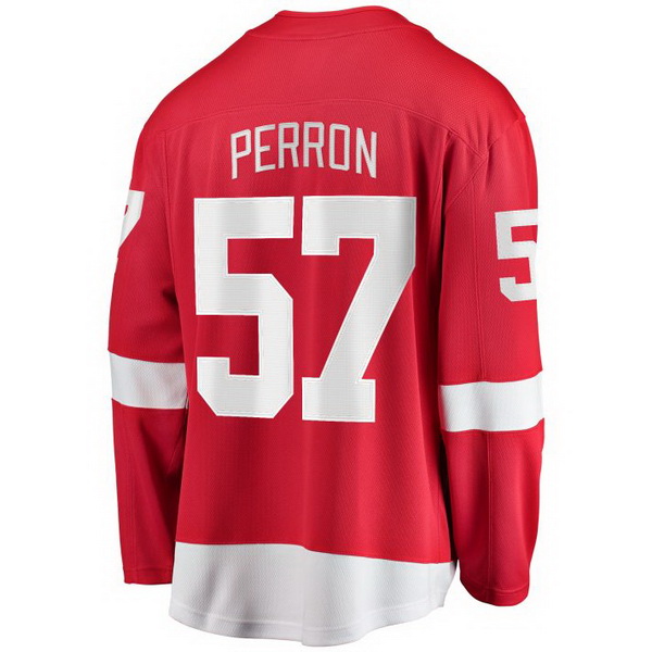 David Perron Home #57 Red Men's Hockey Jersey