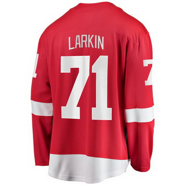 Dylan Larkin Home #71 Red Men's Hockey Jersey