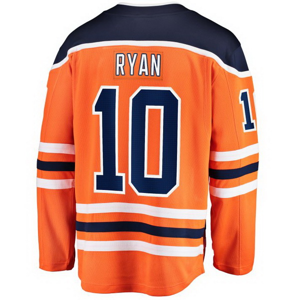 Derek Ryan Home #10 Orange Men's Hockey Jersey