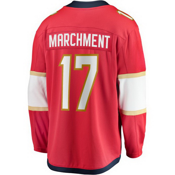 Mason Marchment Home #17 Red Men's Hockey Jersey