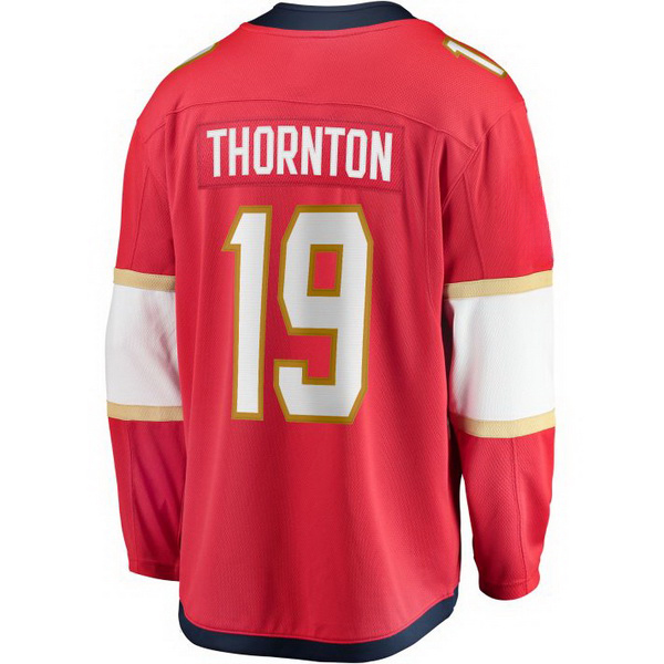 Joe Thornton Home #19 Red Men's Hockey Jersey