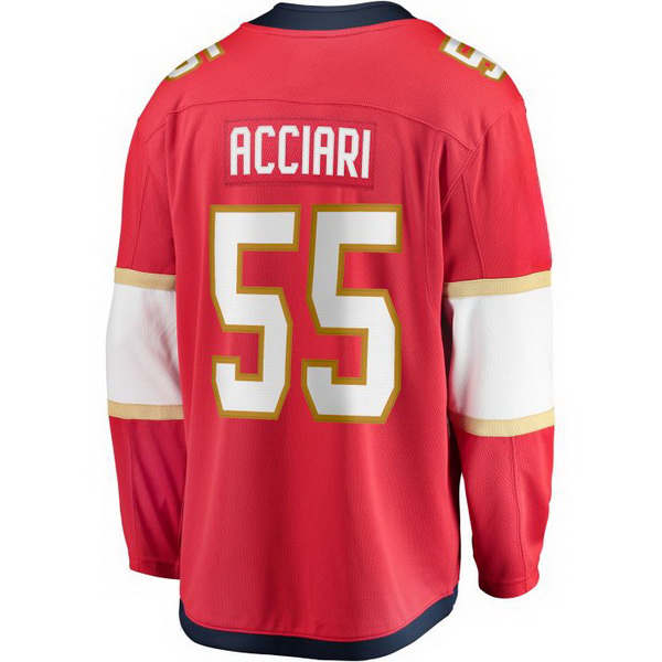 Noel Acciari Home #55 Red Men's Hockey Jersey