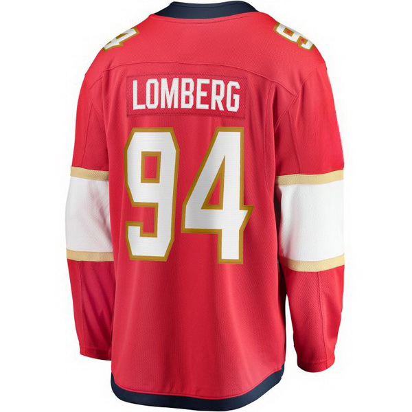 Ryan Lomberg Home #94 Red Men's Hockey Jersey