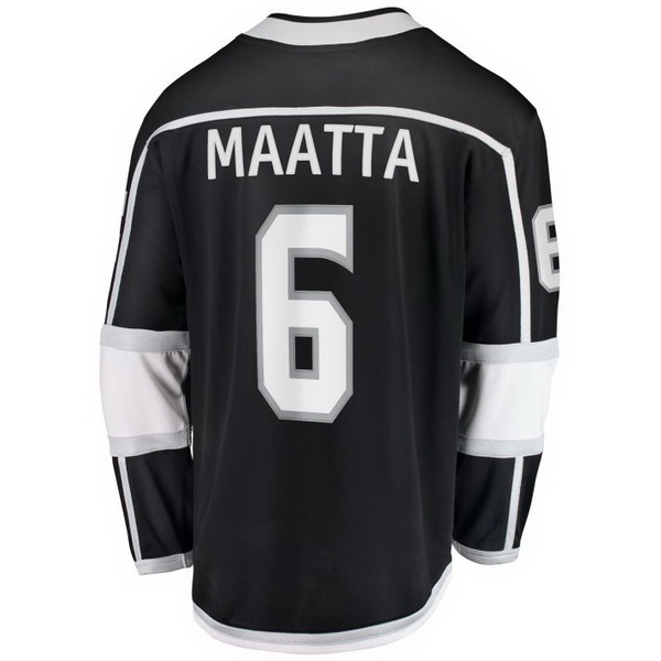 Olli Maatta Home #6 Black Men's Hockey Jersey