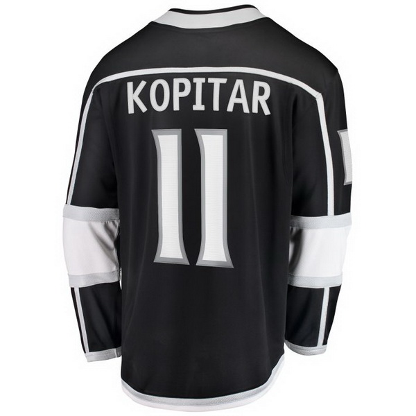 Anze Kopitar Home #11 Black Men's Hockey Jersey